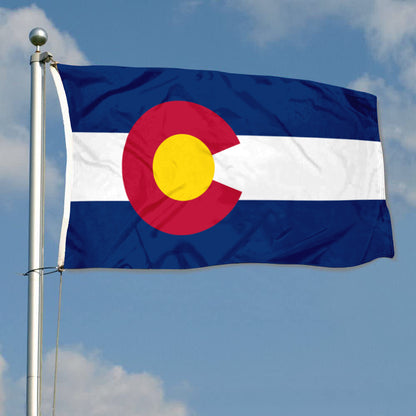 Colorado State flag 3x5ft banner man cave
