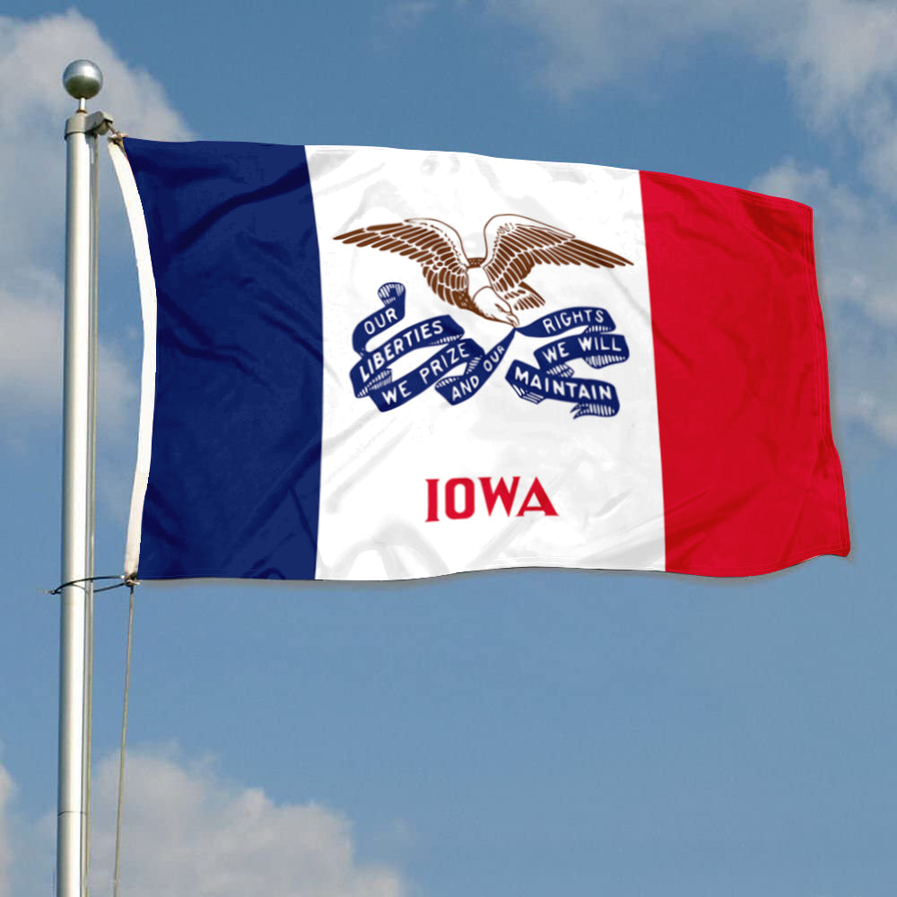 Iowa State flag 3x5ft banner man cave