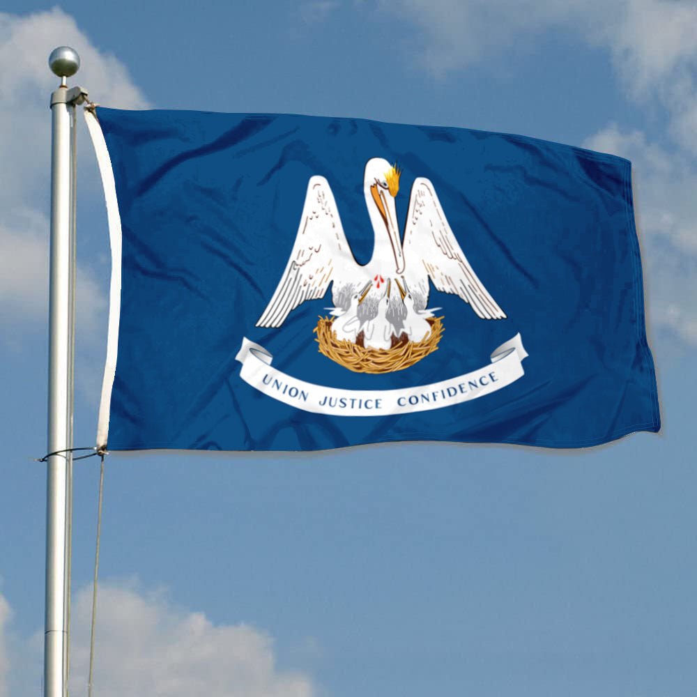 Louisiana State flag 3x5ft banner man cave