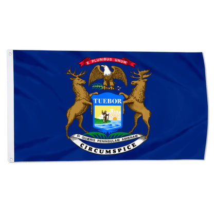 Michigan State flag 3x5ft banner man cave