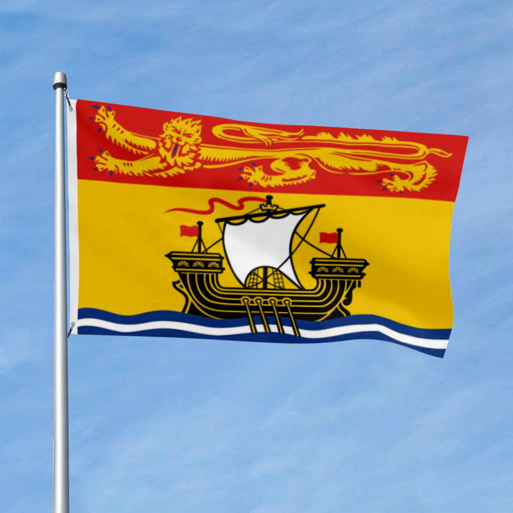 New Brunswick (Canada) flag 3x5ft Banner Man Cave