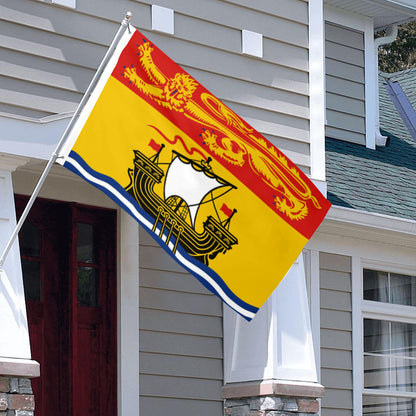 New Brunswick (Canada) flag 3x5ft Banner Man Cave