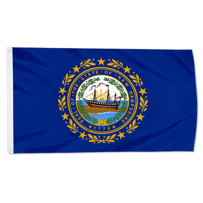 New Hampshire State flag 3x5ft banner man cave