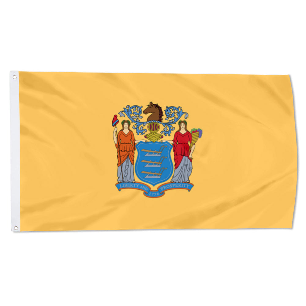 New Jersey State flag 3x5ft banner man cave