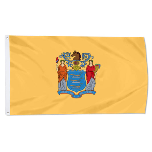 New Jersey State flag 3x5ft banner man cave