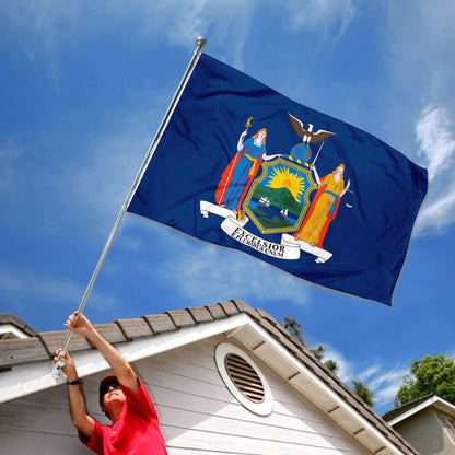 New York State flag 3x5ft banner man cave