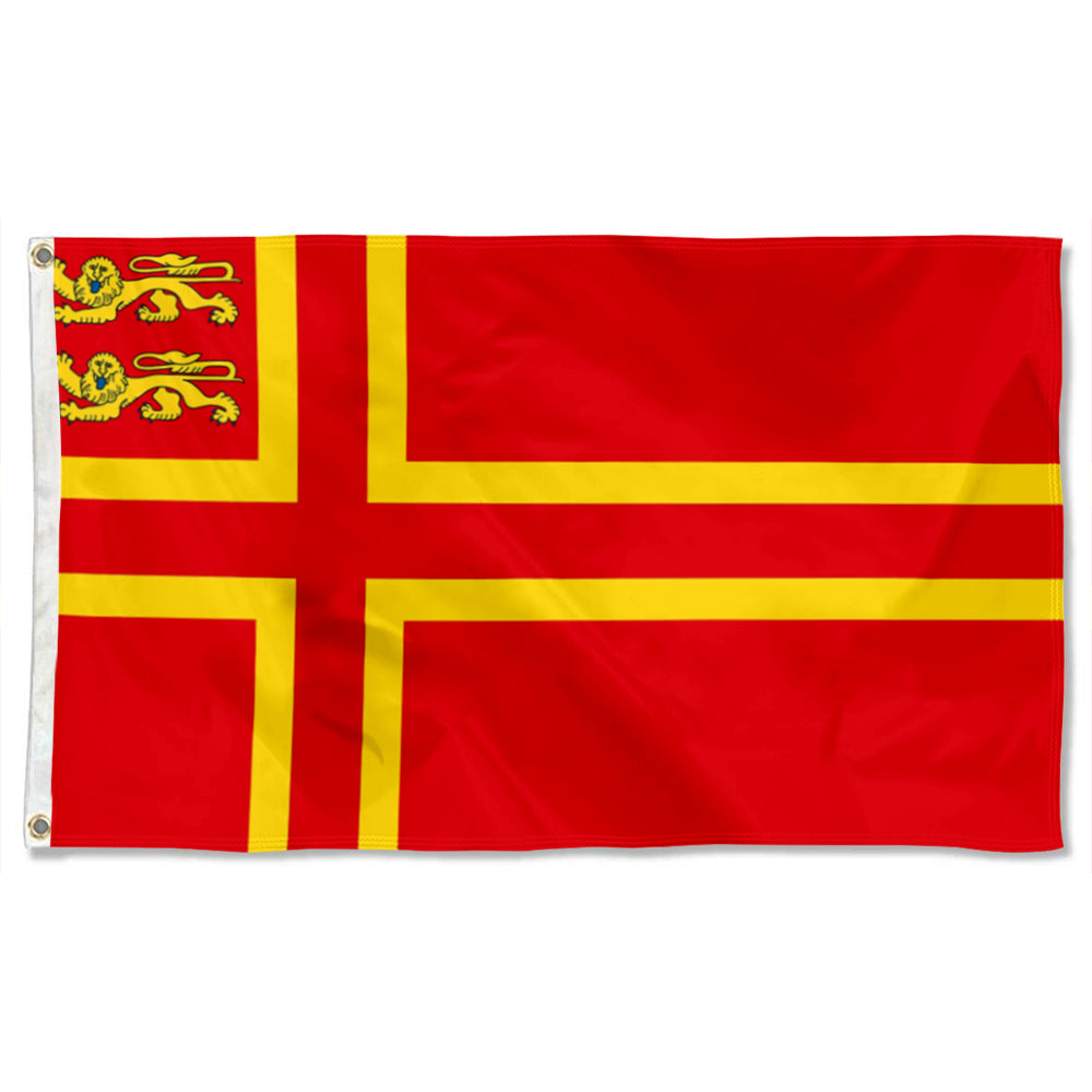 Normandy (Olaf & Leopards) Historical flag 3x5ft Banner Man Cave