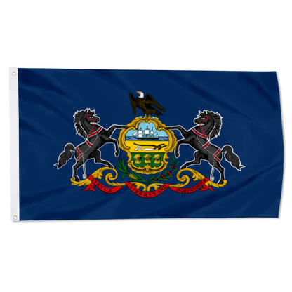 Pennsylvania State flag 3x5ft banner man cave