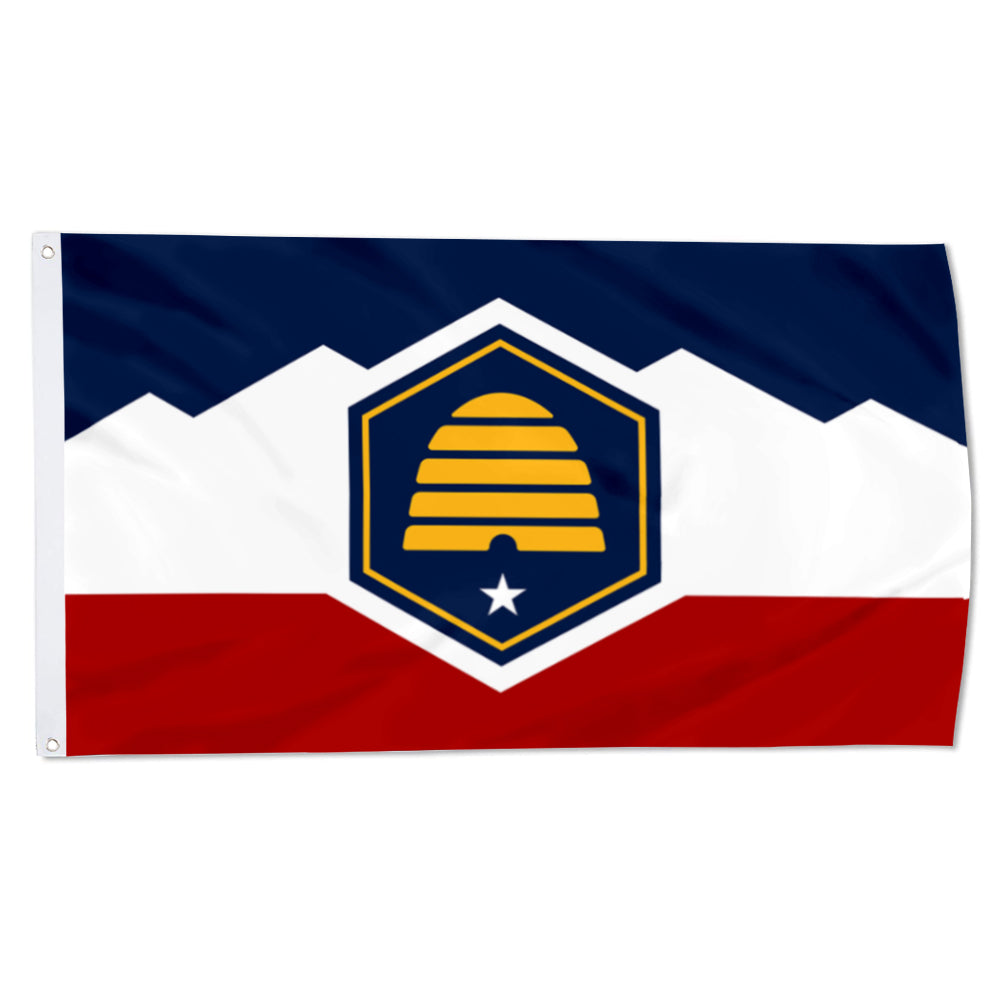 Utah State flag 3x5ft banner man cave