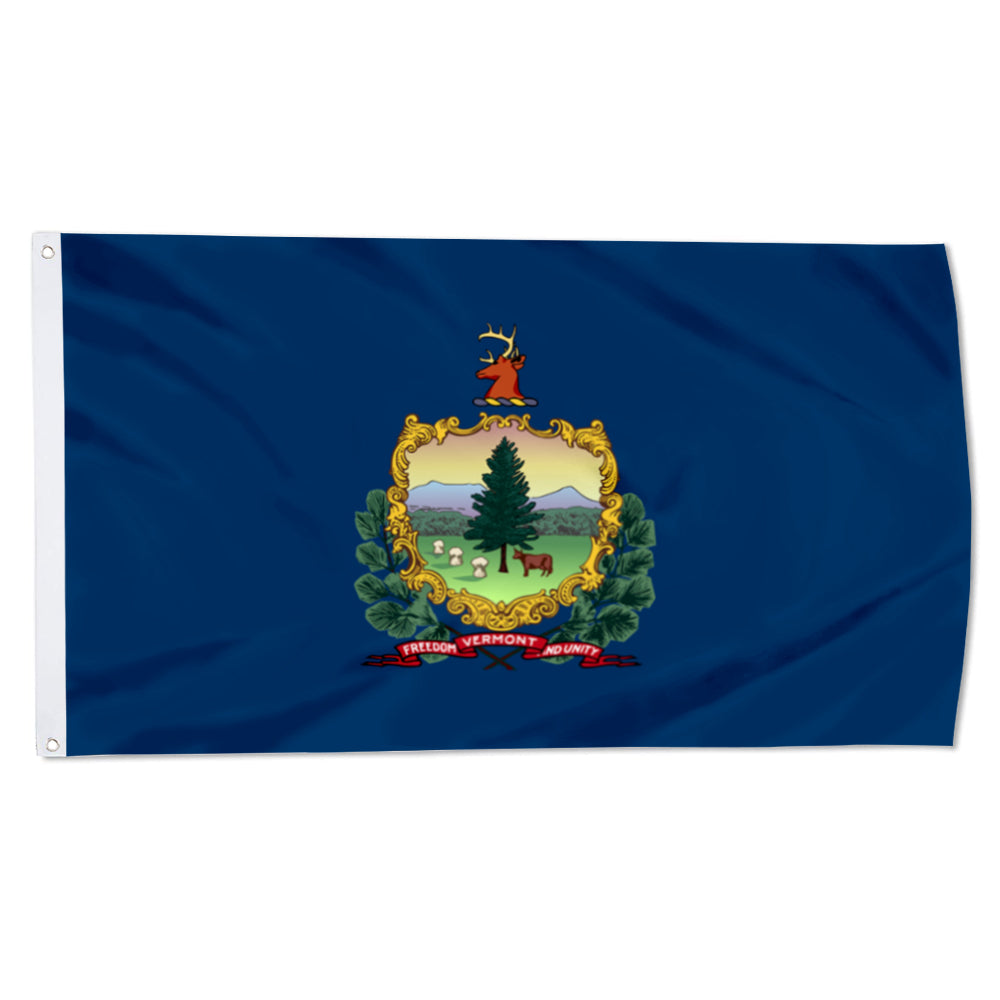 Vermont State flag 3x5ft banner man cave