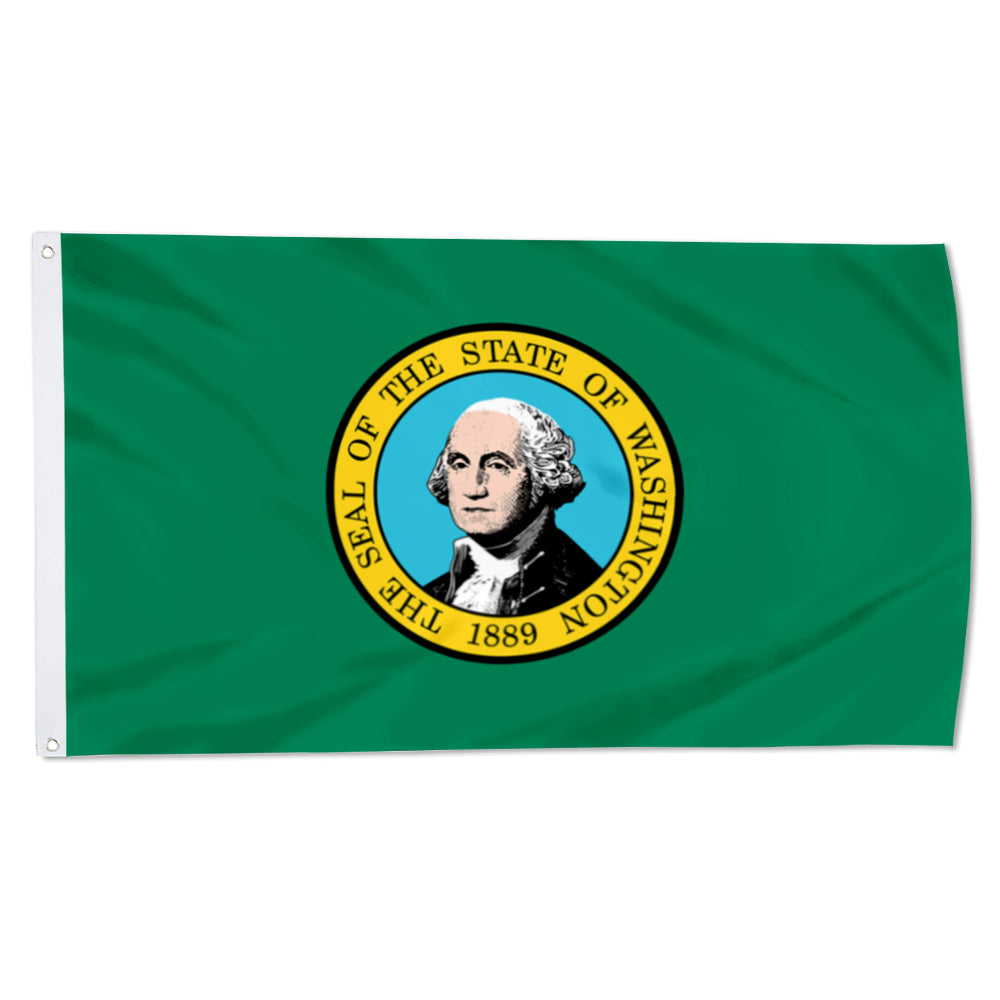 Washington State flag 3x5ft banner man cave