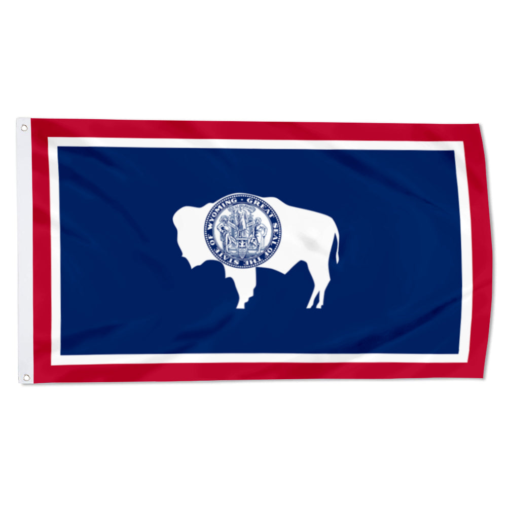 Wyoming State flag 3x5ft banner man cave