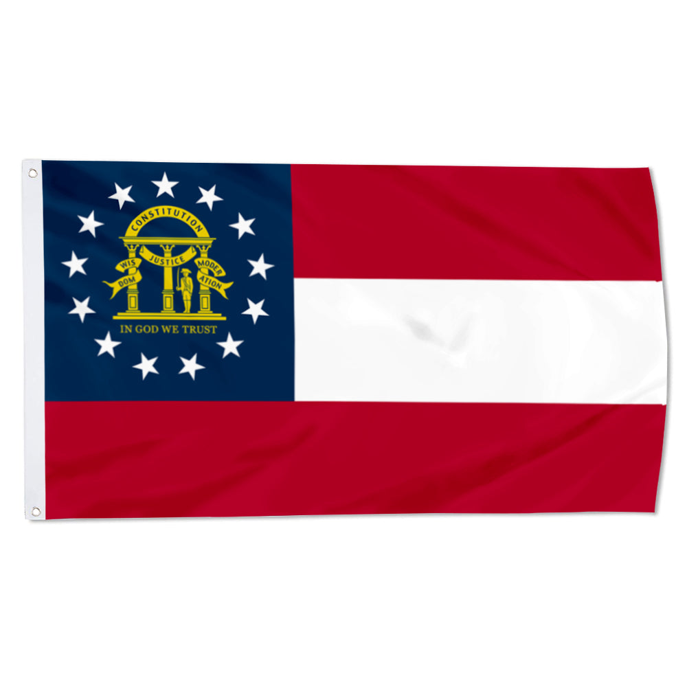 Georgia State flag 3x5ft banner man cave