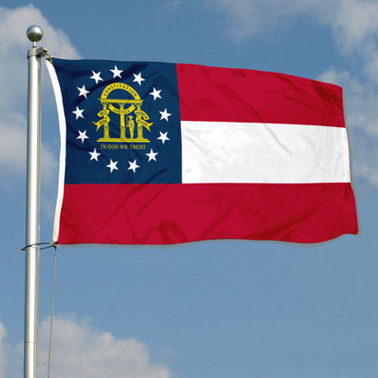 Georgia State flag 3x5ft banner man cave