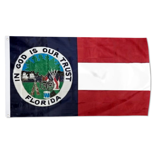 Florida Republic In God is Our Trust flag 3x5ft banner man cave