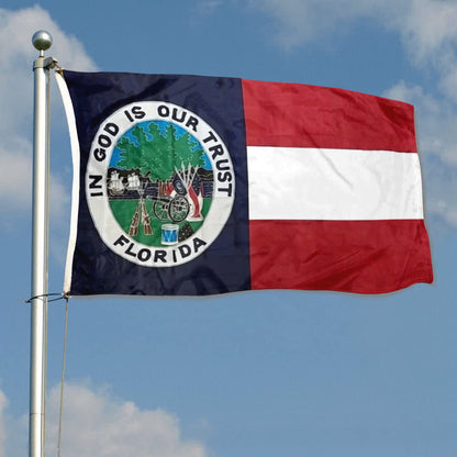 Florida Republic In God is Our Trust flag 3x5ft banner man cave