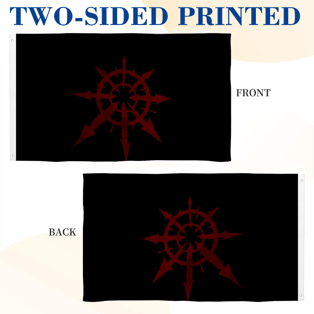 Forces of Chaos flag 3x5ft banner man cave