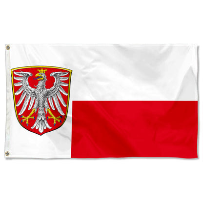 Frankfurt (Germany) City flag 3x5ft Banner Man Cave