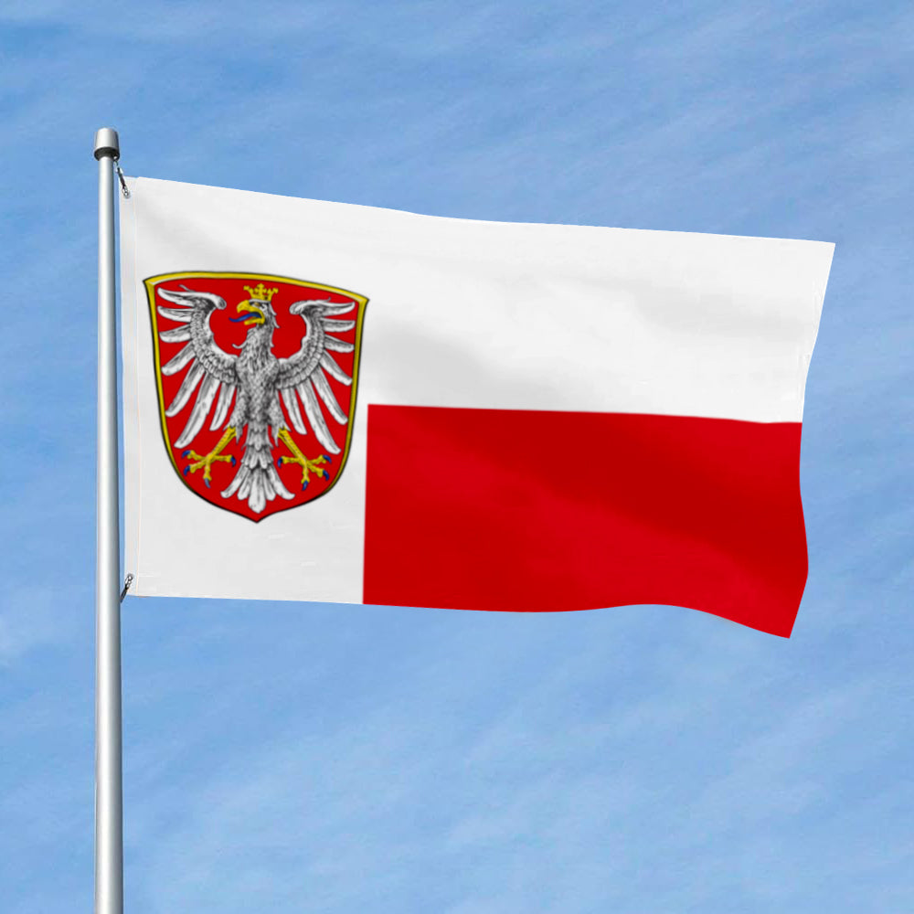 Frankfurt (Germany) City flag 3x5ft Banner Man Cave