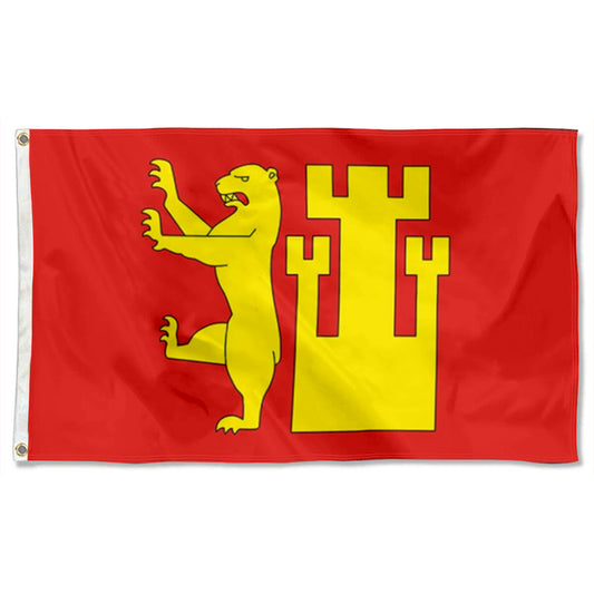 Fredrikstad (Norway) City flag 3x5ft Banner Man Cave