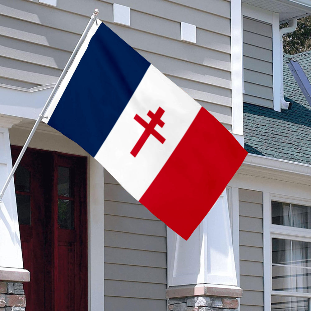 French Resistance (1940-1944) flag 3x5ft banner man cave