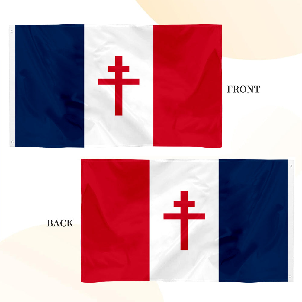 French Resistance (1940-1944) flag 3x5ft banner man cave