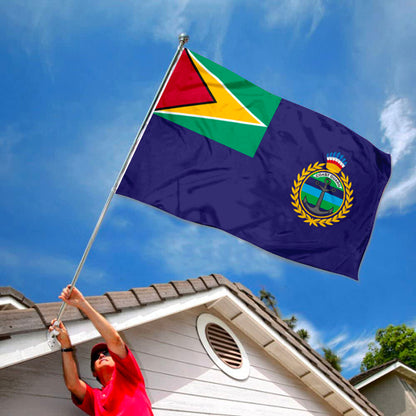 GDF Guyana Defence Force Coast Guard flag 3x5ft banner man cave