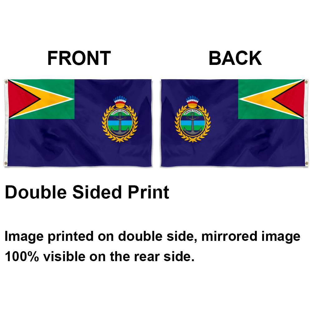 GDF Guyana Defence Force Coast Guard flag 3x5ft banner man cave