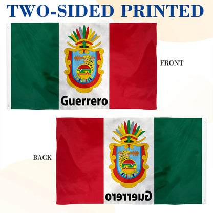 Guerrero (Mexico) State Flag 3x5ft Banner Man Cave
