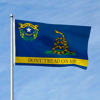 Gadsden flag Nevada Gadsden Don’t Tread On Me flags 3x5ft banner man cave