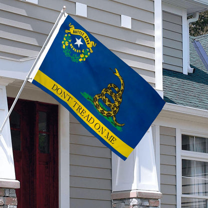 Gadsden flag Nevada Gadsden Don’t Tread On Me flags 3x5ft banner man cave
