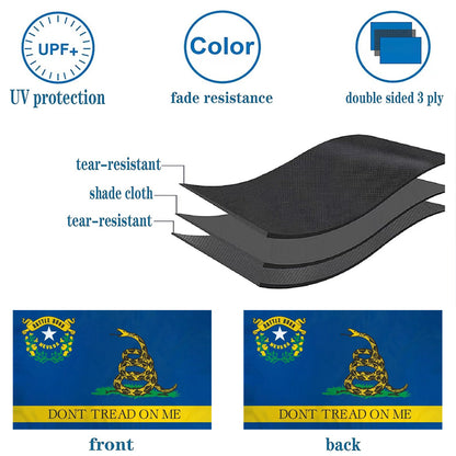 Gadsden flag Nevada Gadsden Don’t Tread On Me flags 3x5ft banner man cave