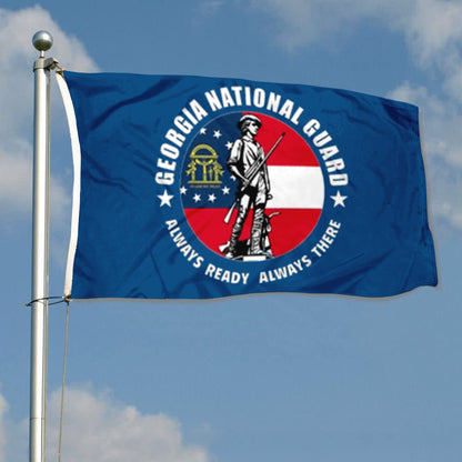 Georgia National Guard flag 3x5ft banner man cave
