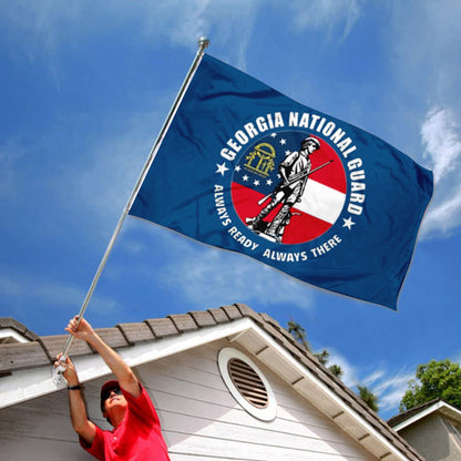 Georgia National Guard flag 3x5ft banner man cave