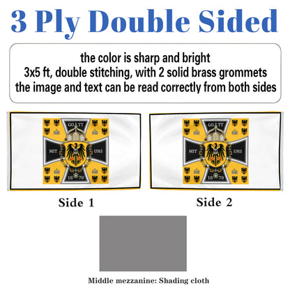 German Empire 1881-1918 flag 3x5ft banner man cave