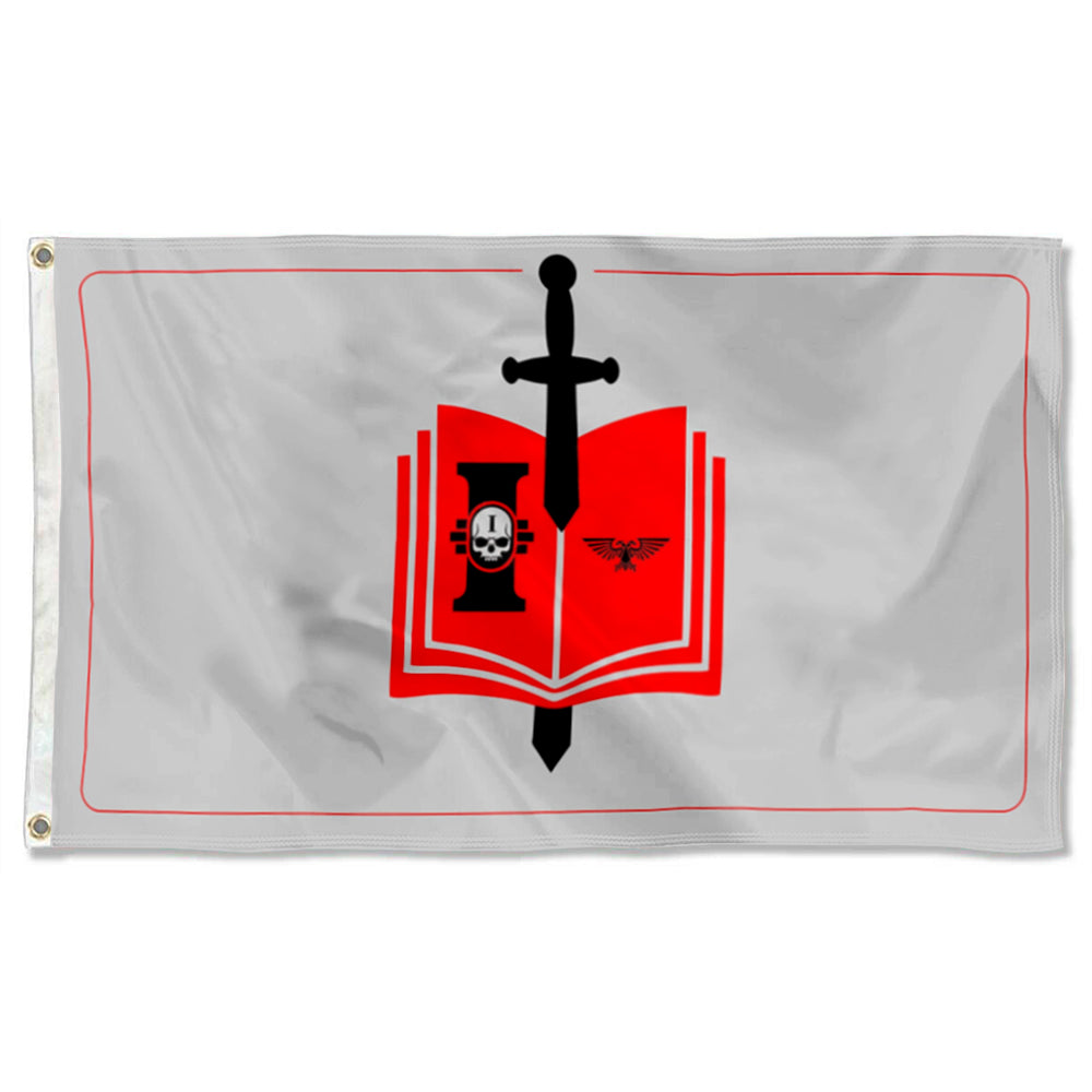 Grey Knights Landscape flag 3x5ft banner man cave