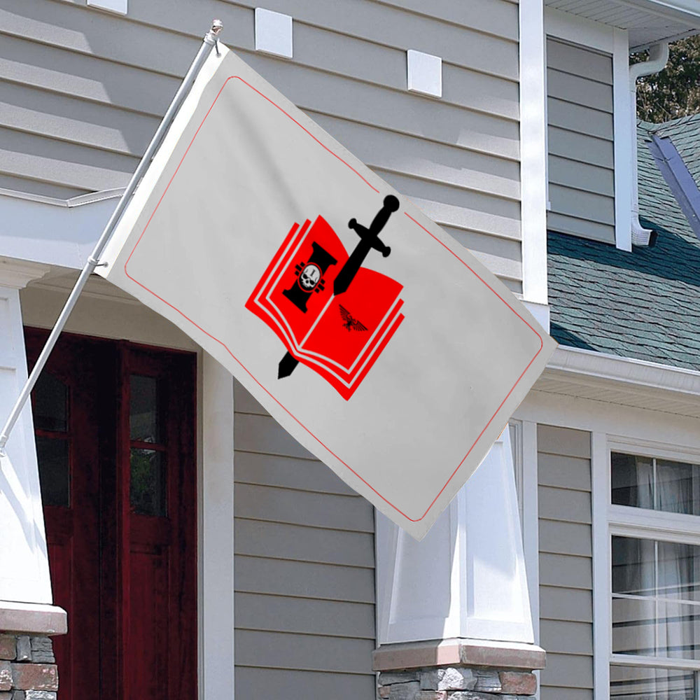 Grey Knights Landscape flag 3x5ft banner man cave