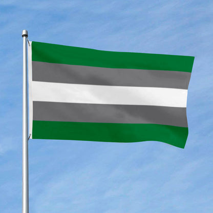 Greyromantic Pride flag 3x5ft banner man cave