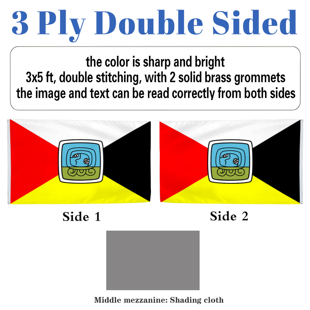 Guatemala Indigenous Peoples flag 3x5ft banner man cave 2