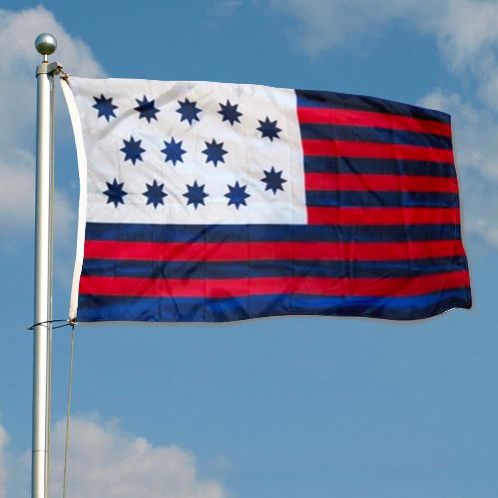 Guilford Courthouse Flag: 3x5ft Man Cave American Revolutionary War Historical Style Decor Banner