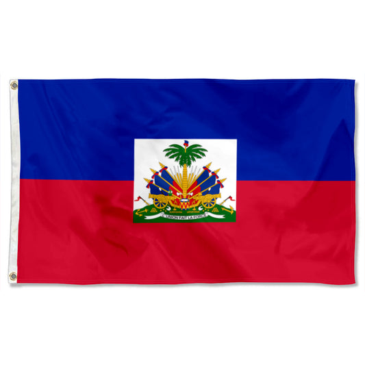 Haiti National flag 3x5ft Banner Man Cave