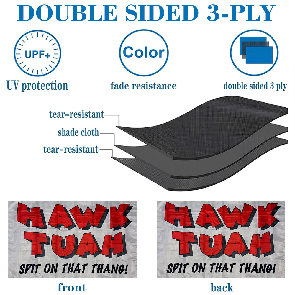 HAWK TUAH Spit On That Thang flag 3x5ft banner man cave