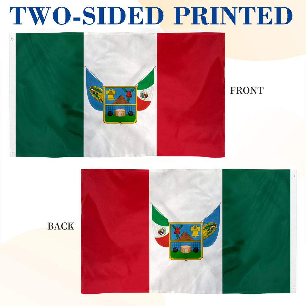 Hidalgo (Mexico) State flag 3x5ft Banner Man Cave