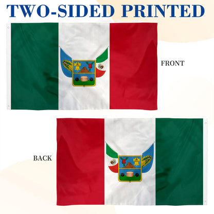 Hidalgo (Mexico) State flag 3x5ft Banner Man Cave