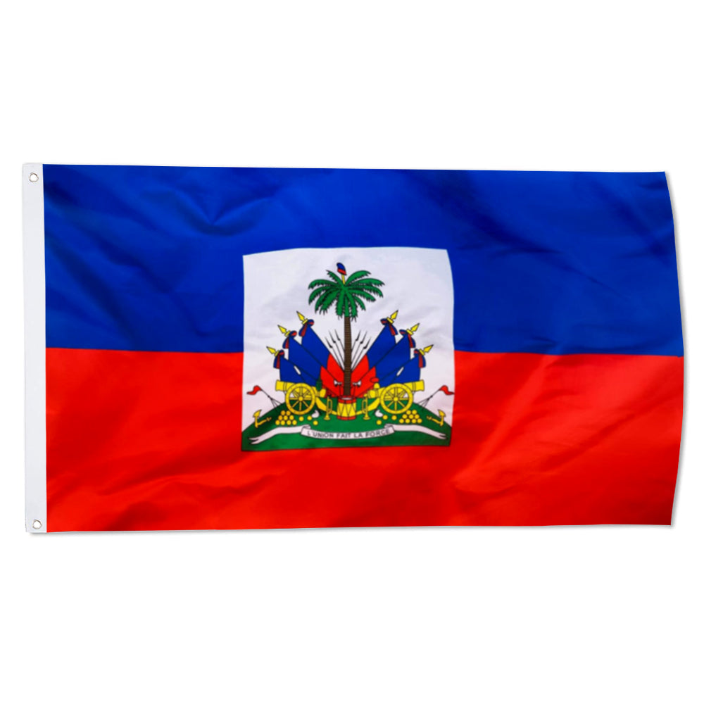 Haiti 1964-1986 flag 3x5ft banner man cave