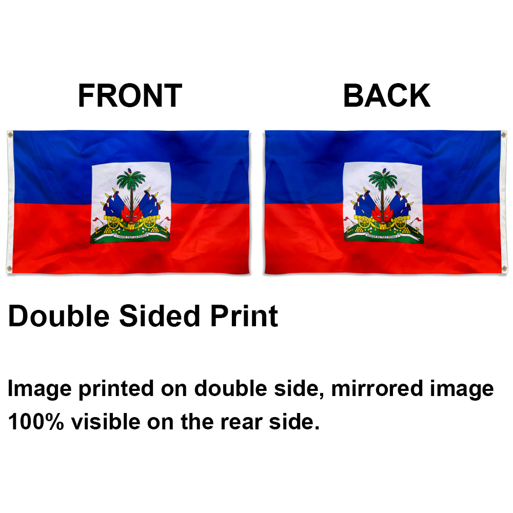 Haiti 1964-1986 flag 3x5ft banner man cave