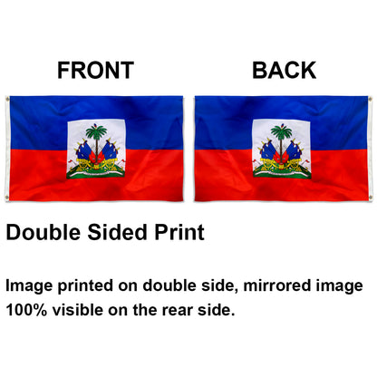 Haiti 1964-1986 flag 3x5ft banner man cave