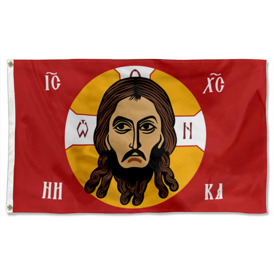 Holy Face Eastern Orthodox flag 3x5ft banner man cave