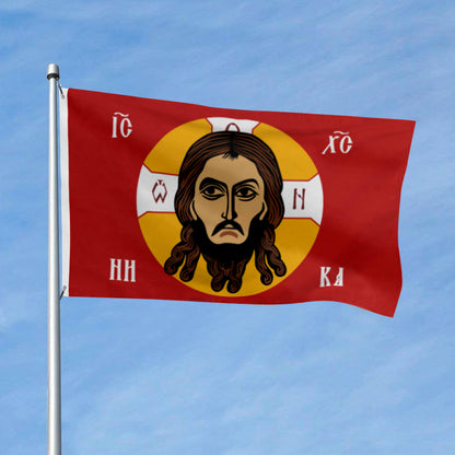 Holy Face Eastern Orthodox flag 3x5ft banner man cave