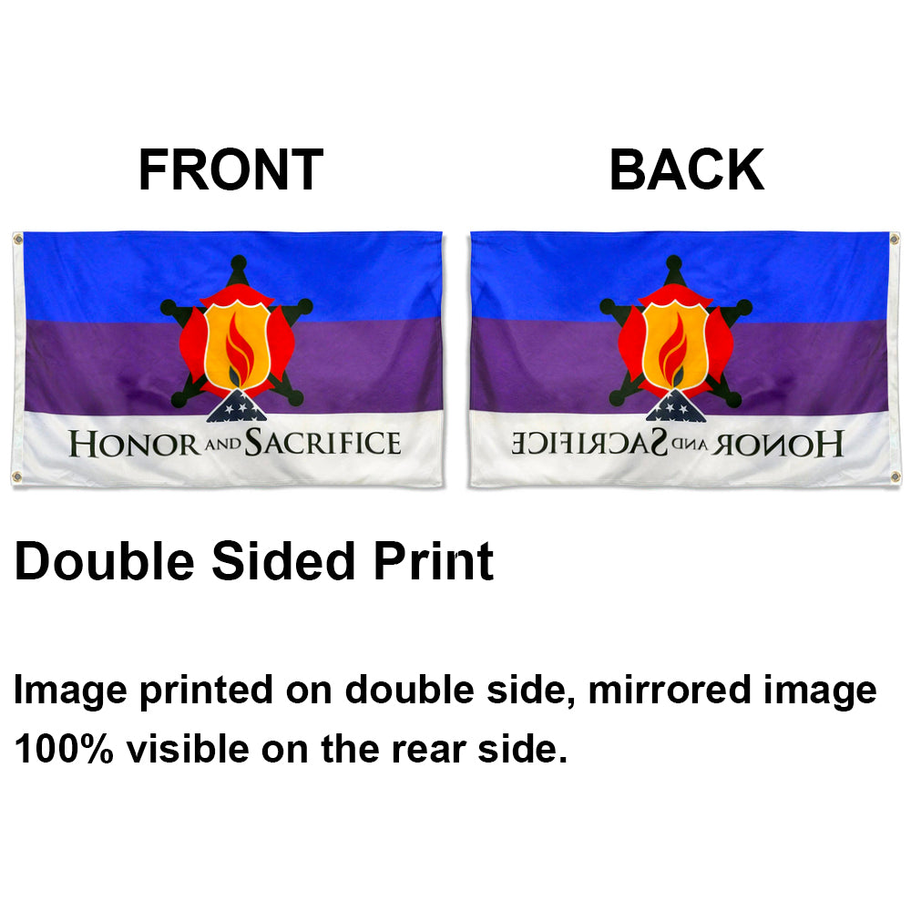 Honor and Sacrifice flag 3x5ft banner man cave